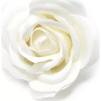 Mýdlo Awm Mýdlový květ velký Bílá Růže Diy 7 cm