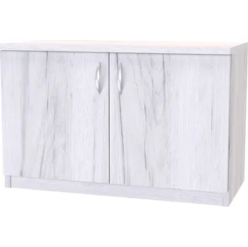 Knihovna NÁBYTEK MIKULÍK s.r.o. SEKTOR 1 - skříňka spodní dvoudveřová, 70x35x45cm Dekor: olše Šířka: 70cm, Dekor: dub bělený