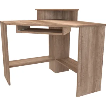 Psací stůl NÁBYTEK MIKULÍK s.r.o. ROLO - počítačový stolek, 90x90cm Dekor: olše Šířka: 90cm, Dekor: dub kansas