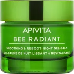 Apivita Bee Radiant Smoothing & Reboot Night Gel-Balm - Noční detoxikační a vyhlazující gel-balzám 50 ml