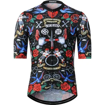 cyklistický dres Cyklodres CYCOLOGY Velo Tattoo OG Reborn, men, krátký rukáv (Motiv Velo Tattoo OG, velikost M)