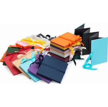 Fotoalbum Leporelo na 14 foto 13x18 černé stránky barva žlutá kph