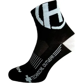 Pánské termoprádlo Ponožky HAVEN LITE Silver NEO black/white 2 páry (Barva černá/bílá, velikost 10-12 (44-46))