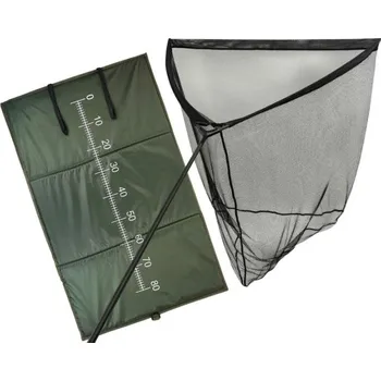 Podběrák Podložka na ryby 100x60cm a kaprařský podběrák 42"