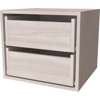 Postel NÁBYTEK MIKULÍK s.r.o. MIA - kontejner do skříně, 50x47x43cm Dekor: olše Šířka: 50cm, Dekor: jasan šedý