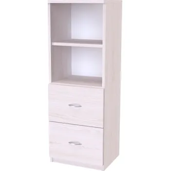 NÁBYTEK MIKULÍK s.r.o. SEKTOR 5 - zásuvky s policemi, 40x35x110cm Dekor: olše Šířka: 40cm, Dekor: modřín latté