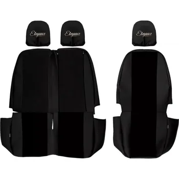 Ochranný autopotah Potahy sedadel (1+2) - Elegance S, FIAT DUCATO III (01.2014-12.2023) & PEUGEOT BOXER III (01.2014-12.2023) & CITROEN JUMPER III (01.2014-12.2023) - Dvojité sedadlo spolujezdce 1+2