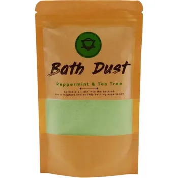 bomba do koupele AW Aromatics Šumivý prášek do koupele Máta & Tea Tree 190 g