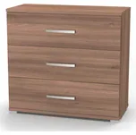 NÁBYTEK MIKULÍK s.r.o. Komoda ONYX M 96x90cm, olše, odolná konstrukce, univerzální využití Šířka: 96, Výška: 90, Dekor: akácie skořice