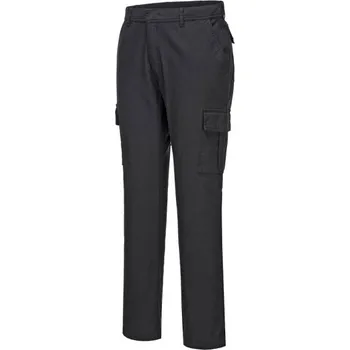 Pánské kalhoty PortWest | Slim Fit Combat strečové kalhoty - 390 / 40 / 40 / černá