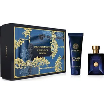 Pánský parfém Versace Dylan Blue Dárková sada EDT 100 ml a sprchový gel Dylan Blue 150 ml