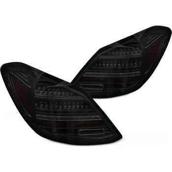 Zadní světlomet TUNING-TEC Zadní světla MERCEDES C-CLASS W205 14-21 kouřová LED SEQ