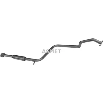 Výfukový systém Stredni tlumic vyfuku ASMET 14.026