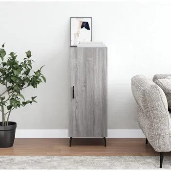 Příborník do zásuvky zahrada-XL Příborník šedý sonoma 34,5 x 34 x 90 cm kompozitní dřevo 828562