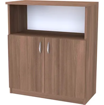 NÁBYTEK MIKULÍK s.r.o. SEKTOR 4 - komoda dvířka + police, 70x35x80cm Dekor: olše Šířka: 70cm, Dekor: akácie skořice