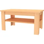 NÁBYTEK MIKULÍK s.r.o. Konferenční stolek ALAN 100/120cm, olše, odolné lamino, elegantní design Šířka: 100, Výška: 52, Dekor: buk