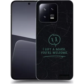 Pouzdro na mobilní telefon Picasee silikonový černý obal pro Xiaomi 13 - LEFT A MARK