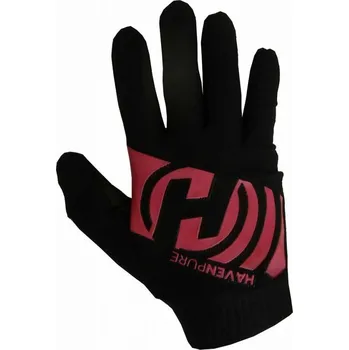 Cyklistické rukavice Dlouhoprsté rukavice HAVEN PURE black/pink (Barva černá/růžová, velikost XXS)