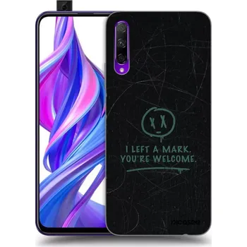 Pouzdro na mobilní telefon Picasee silikonový průhledný obal pro Honor 9X Pro - LEFT A MARK