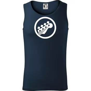 Kytara kruh - Tílko pánské Core - L ( Námořní modrá (velmi tmavá - téměř černá) )