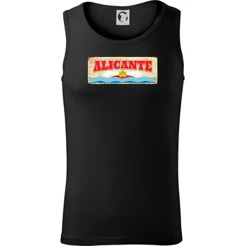 Cedula stará Alicante - Tílko pánské Core - XL ( Černá )