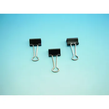 Kancelářská sponka Ron Klip BINDER černý 420/19mm 2302