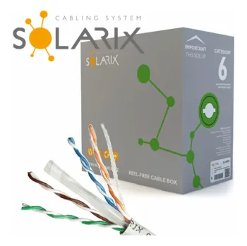 Síťový kabel SOLARIX SXKD-6-UTP-PVC CAT6 UTP PVC 305m