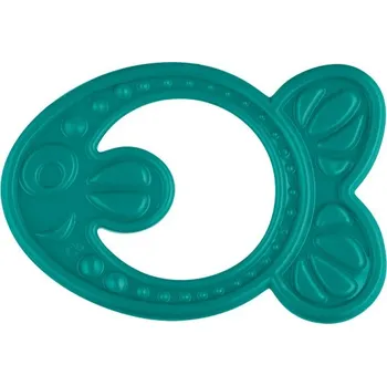 Hračka pro kojence CANPOL BABIES elastické kousátko ZVÍŘÁTKA Ryba/Zelená