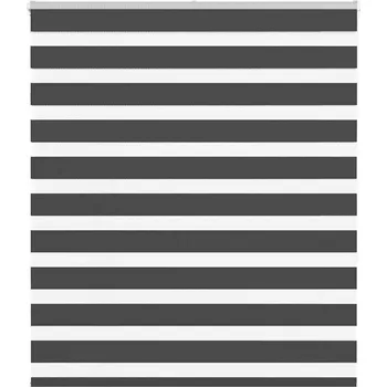 Roleta Zebra roleta černá 120x150 cm šířka látky 115,9 cm polyester