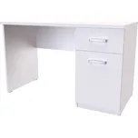 NÁBYTEK MIKULÍK s.r.o. Psací stůl JONY 4, olše, 120x60.5cm, odolné lamino, elegantní design Šířka: 120, Výška: 75, Dekor: bílá struktura