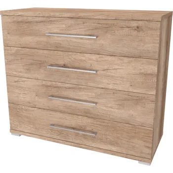 Komoda NÁBYTEK MIKULÍK s.r.o. AIDA S - komoda se zásuvkami, 100x86cm Dekor: olše Šířka: 100cm, Dekor: dub kansas