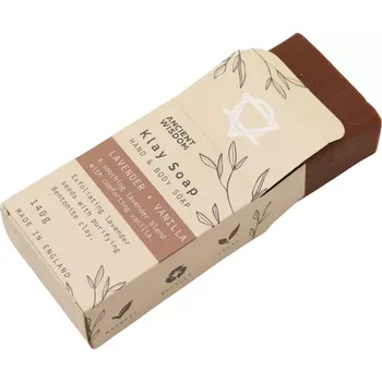 Mýdlo AW Aromatics Jílové mýdlo v krabičce Levandule & Vanilka 145 g