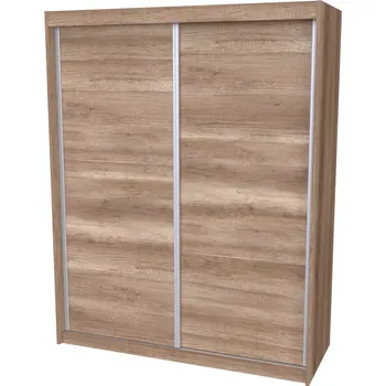 Šatní skříň NÁBYTEK MIKULÍK s.r.o. MAX - šatní skříň, 150x58x190cm Dekor: olše Šířka: 150, Výška: 190, Dekor: dub kansas