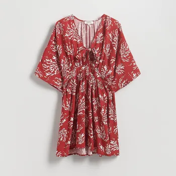 Dámské šaty Reserved - Šaty s originálním potiskem - vícebarevná - 479HD-MLC - 479HD-MLC-XS