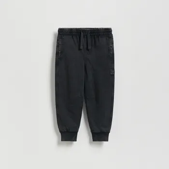Chlapecké kalhoty Reserved - Bavlněné jogger kalhoty - černý - 179FI-99X - 179FI-99X-98