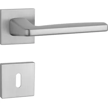 Dveřní kování AT - ERBA - HR 7S rozety BB, klika/klika OCS - Chrom broušený