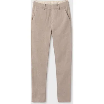 Chlapecké kalhoty Chlapecké elegantní kalhoty Mayoral 6524 modré barva: béžová, Rozměr: 140 (10 let)