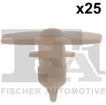 Lišta karosérie Klip, ozdobná / ochranná lišta FA1 11-40103.25