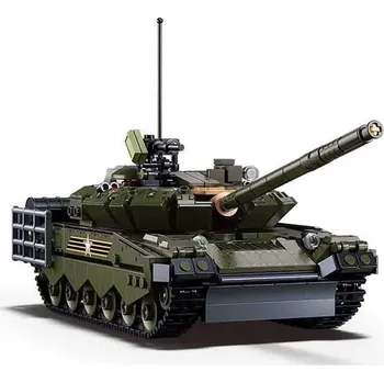 Stavebnice Sluban Sluban Model Bricks M38-B1178 Hlavní bitevní tank T-80 2 v 1 v měřítku 1:35
