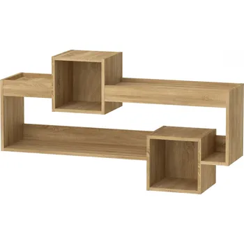 police VOMAKS Závěsná police MG-6-2 | DUB SONOMA Barva: dub sonoma