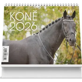 Kalendář Koně 2026 - stolní kalendář