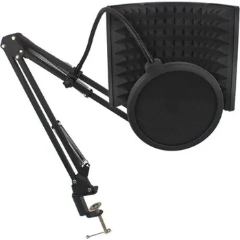 Mini Nahrávací Podcast Stream Recording Studio Akustický Panel s Držákem a Filtrem
