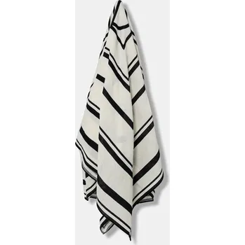 Šátek Bavlněný šátek Anine Bing eliza dámský, béžová barva, A.12.11199, ONE SIZE, 01X