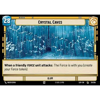 Sběratelská karetní hra Crystal Caves // The Force Token 029/264 - Legends of the Force Typ karty: Standard