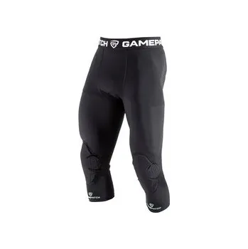 Game Patch 3/4 tights with knee padding 3/4 kalhoty s ochranou kolen L, černá