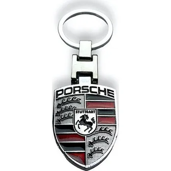 Tuning Mjakes klíčenka stříbrná pro vozy PORSCHE