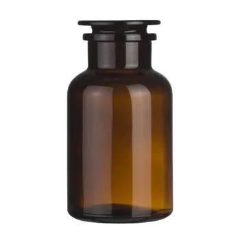 Dóza na potraviny Skleněná dóza na koupelovou sůl, hnědá, 1000 ml