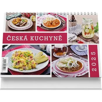 Kalendář Česká kuchyně 2025 - stolní kalendář