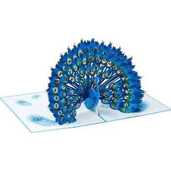 3D přání Hrdý páv