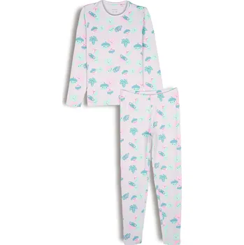 Dívčí spodní prádlo GATE Bavlněné pyžamo s potiskem 4Y 824-0302/12